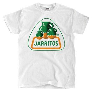Jarritos White Retro Graphic Beverage Logo Street Style Fan Gift Unisex T-Shirt